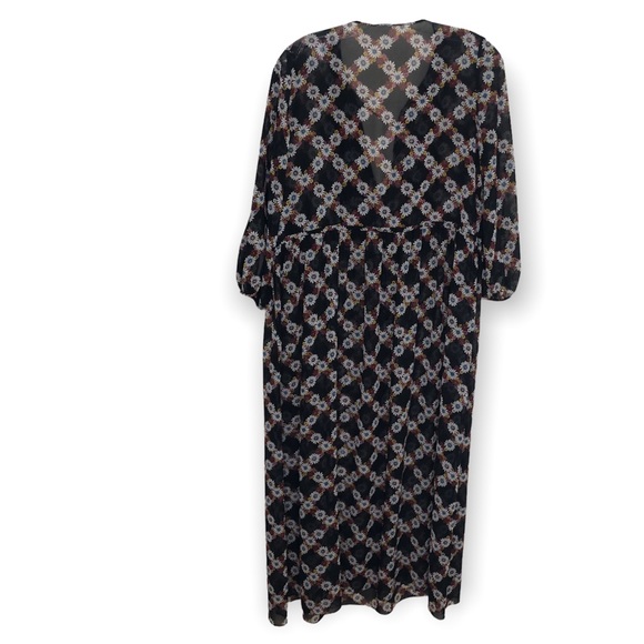 Sandro Paris Sheer Floral Dress - Picture 9 of 15